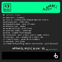 VA – Apparel Music B-Day 13 [on Beatport] APPAREL003