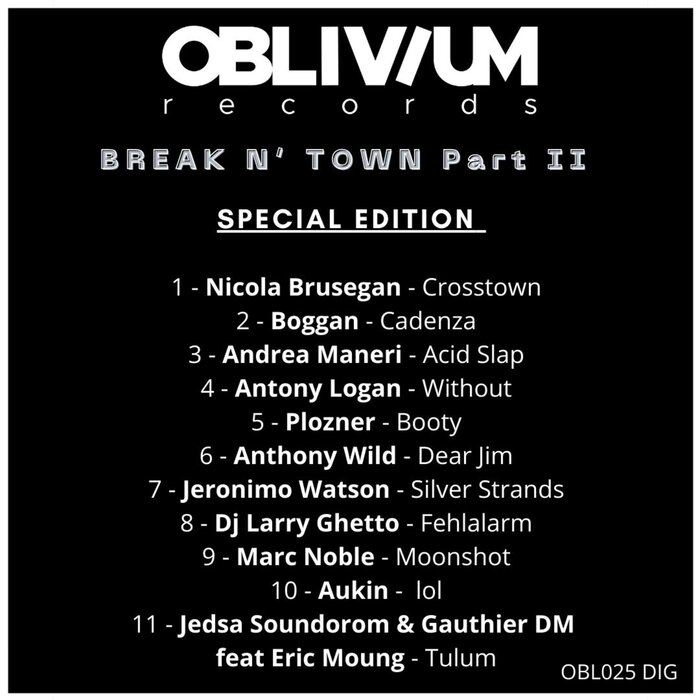 VA – Break n’ Town, Pt. Two OBL025
