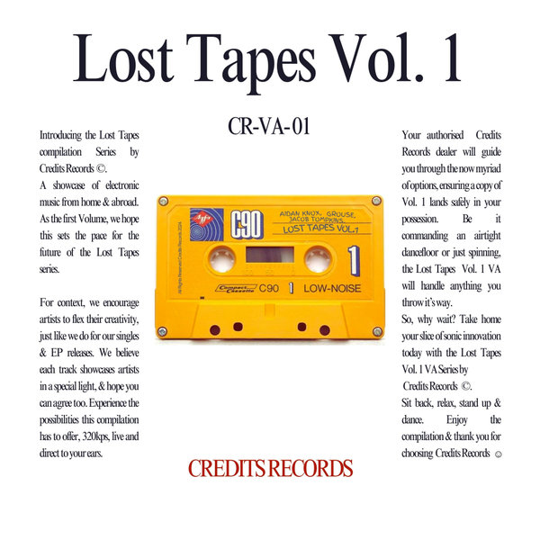 VA – Lost Tapes, Vol. 1 [Credits Records]
