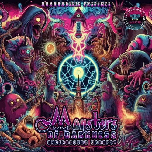 VA – Monsters of Darkness [Horrordelic Records]